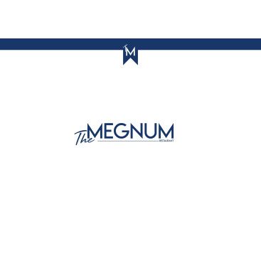 The Megnum Restoranı İçin Logo Tasarım. yarışmasına tasarımcı hilalcabas tarafından sunulan  tasarım 
