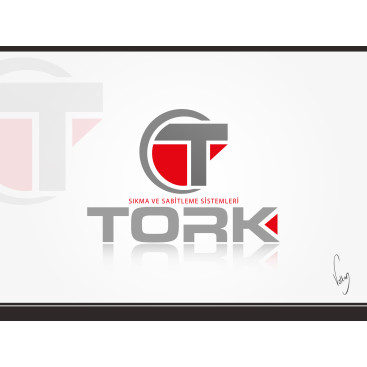 Otomotiv yedek parça logo tasarımı yarışmasına tasarımcı volkanKocaman tarafından sunulan  tasarım 