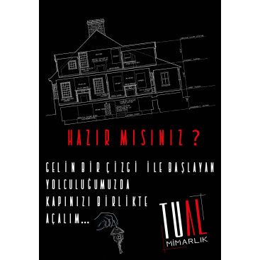 TUAL MİMARLIK - AFİŞ TASARIMI  yarışmasına tasarımcı muthluu tarafından sunulan  tasarım 