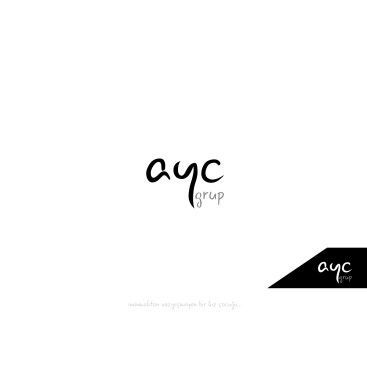 AYC Grup için logo tasarım yarışması yarışmasına tasarımcı elektra™ tarafından sunulan  tasarım 
