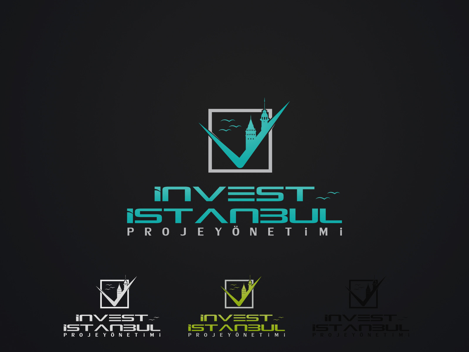 Tasarlayan uaslanpay-Invest Istanbul LOGO ve KURUMSAL KİMLİK