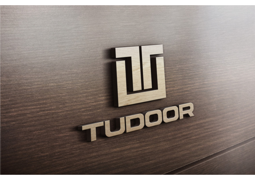 Tudoor logo tasarımı  yarışmasına tasarımcı Ahenk tarafından sunulan  tasarım 