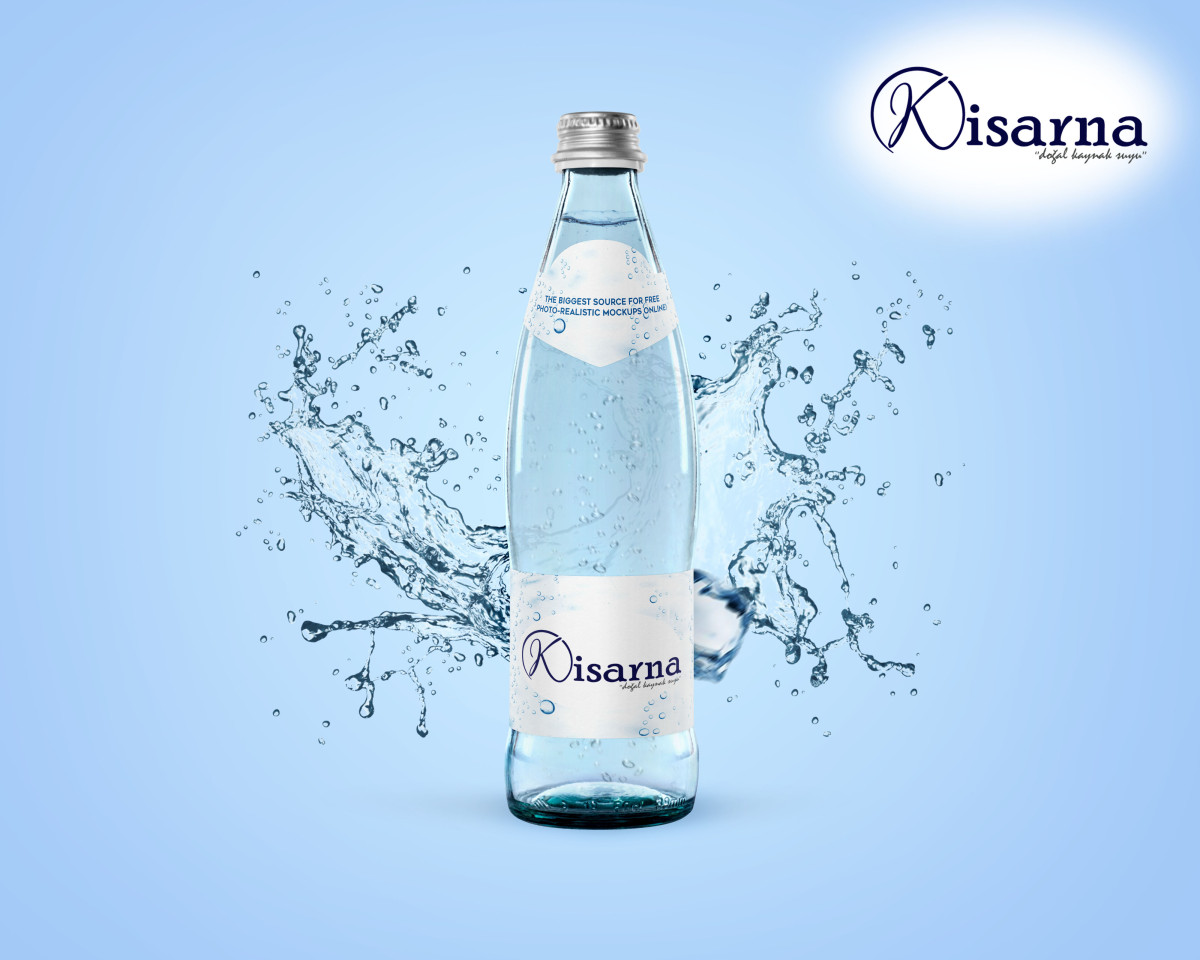 Tasarlayan gizay grafik-kisarna maden suyu için logo çalışması