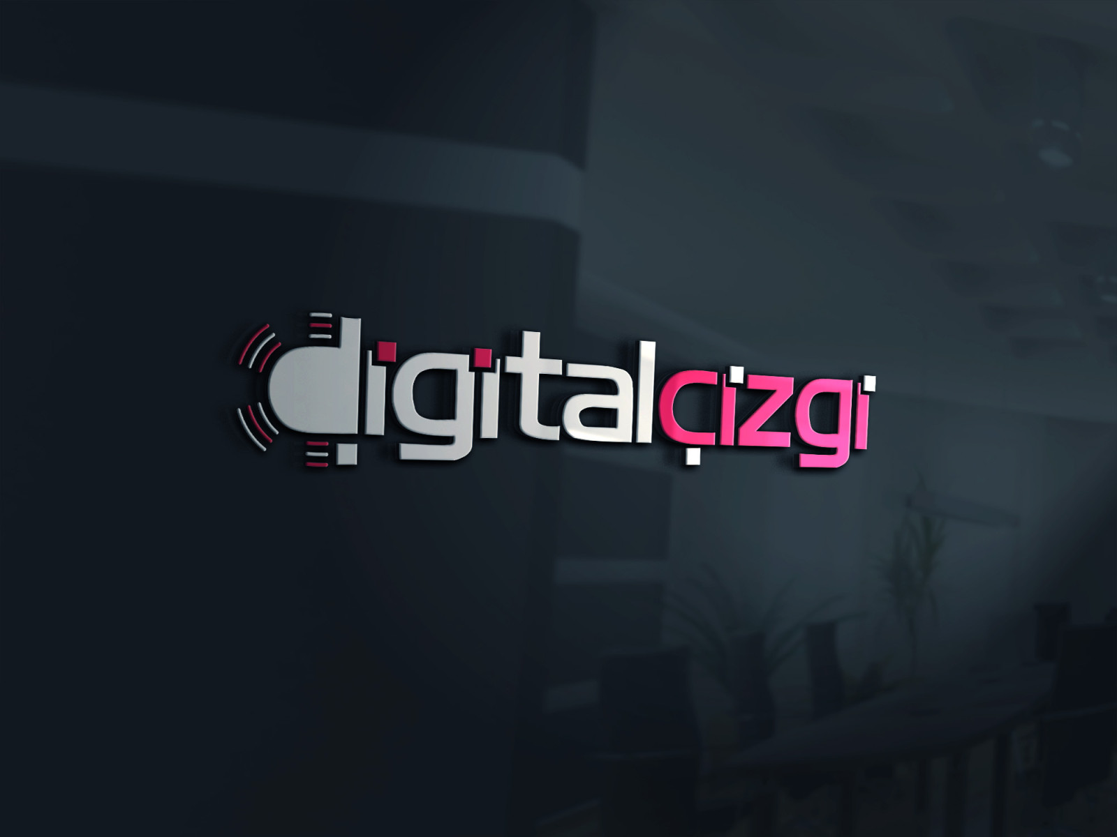 Tasarlayan Etrah™-Digital Çizgi Ajans Sitemiz İçin Logo.