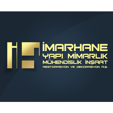 İMARHANE YAPI MİM.MÜH A.Ş. ŞİRKET LOGOSU yarışmasına tasarımcı karakalemustadi tarafından sunulan  tasarım