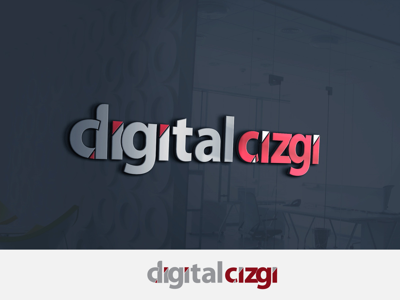 Tasarlayan Eren's-Digital Çizgi Ajans Sitemiz İçin Logo.