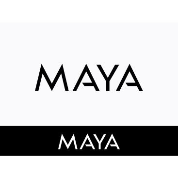 MAYA yazı karakteri ile bir inşaat proje yarışmasına tasarımcı b_e_b tarafından sunulan  tasarım 