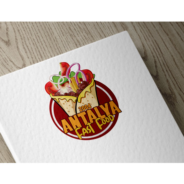 donerci ve fast food icin  yarışmasına tasarımcı melihcoban tarafından sunulan  tasarım 