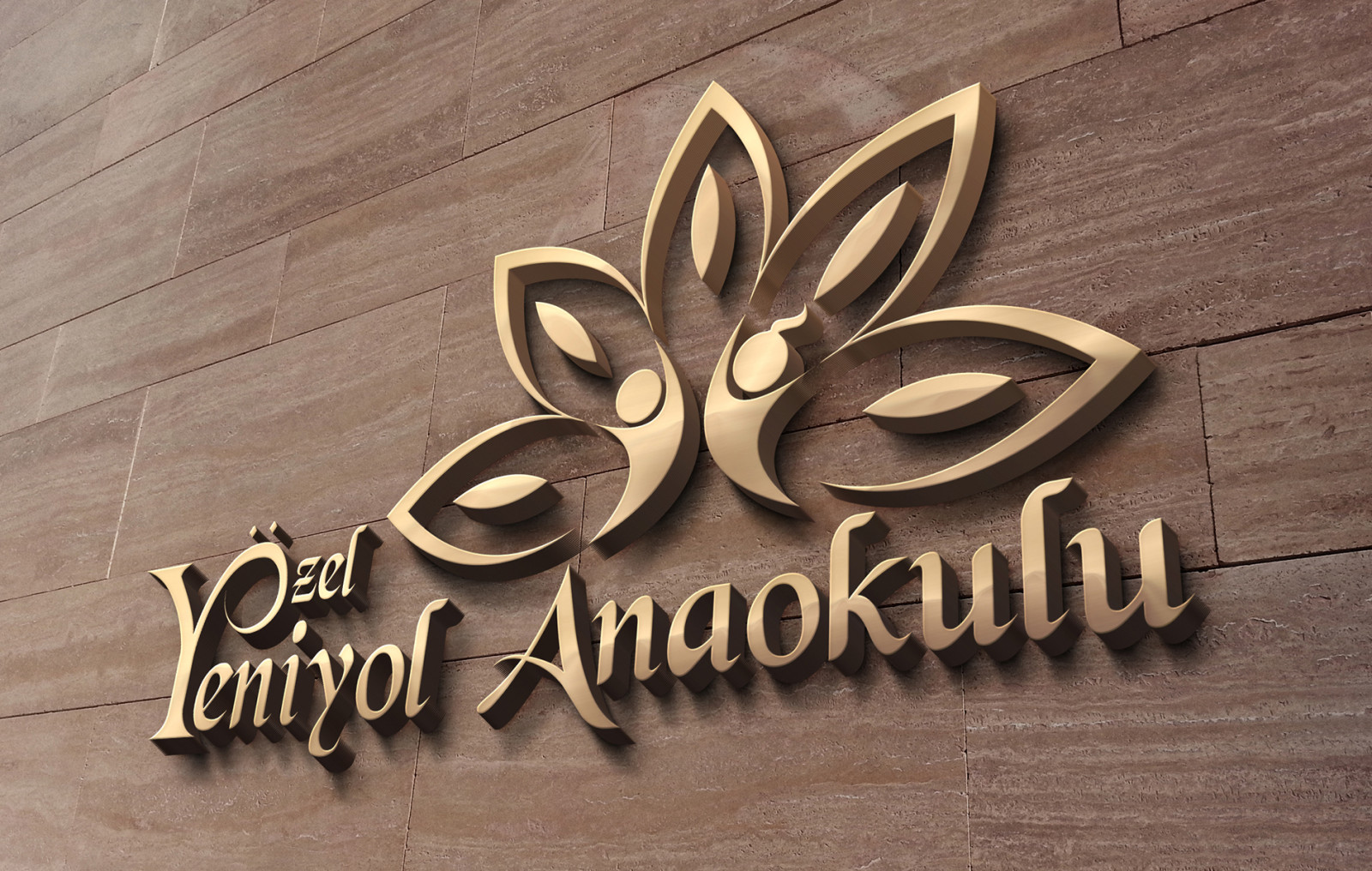 Tasarlayan designing-yeniyol anaokulumuza dikkat çekici logo 