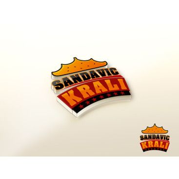 SANDAVİÇ KRALI LOGOSUNU ARIYOR yarışmasına tasarımcı grfkismail tarafından sunulan  tasarım 