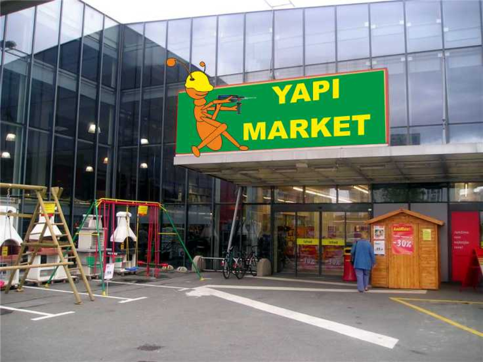Tasarlayan petrocelli-yapı market için maskot
