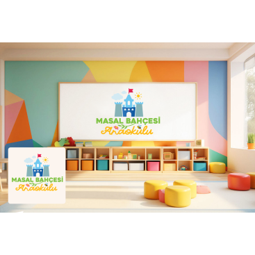 ÖZEL MASAL BAHÇESİ ANAOKULU yarışmasına tasarımcı mmercan tarafından sunulan  tasarım 