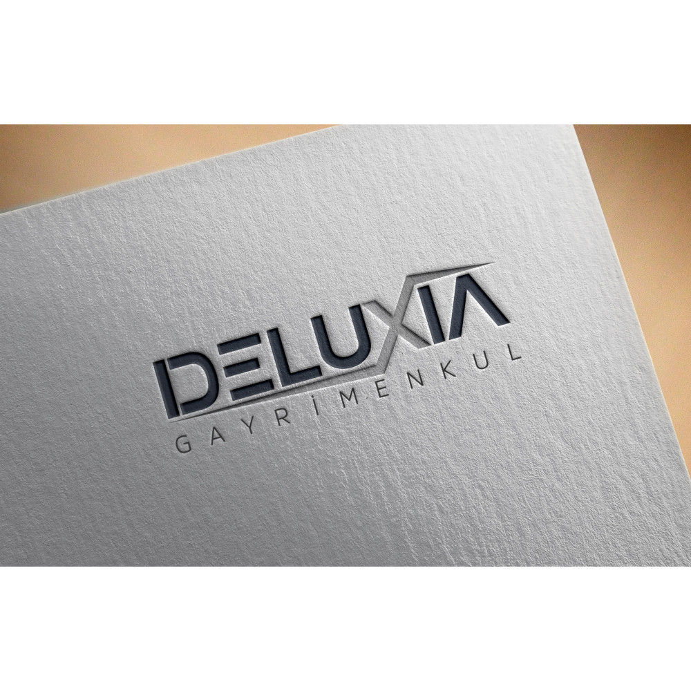 DELUXIA GAYRİMENKUL LOGO VE DAHASI...