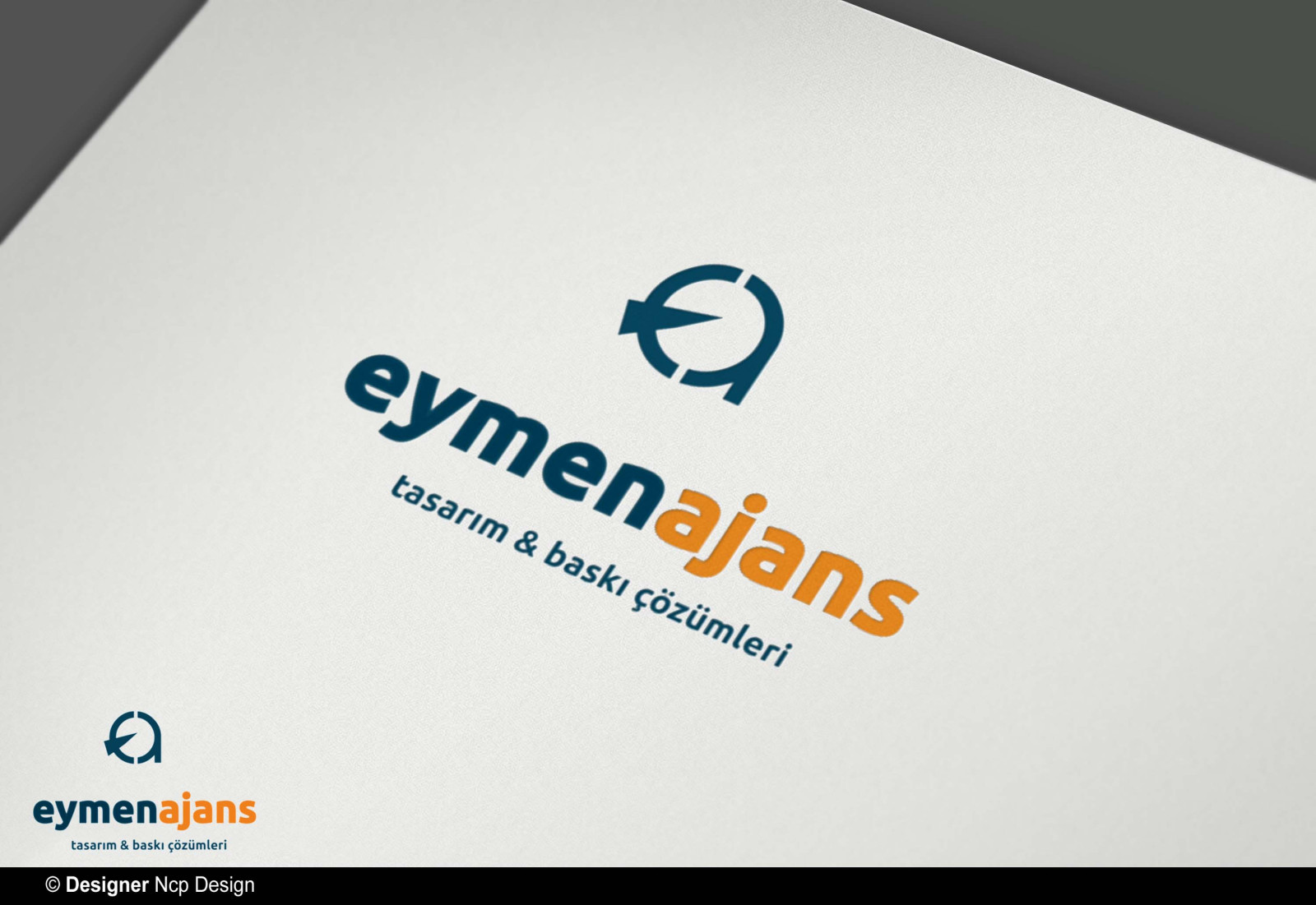 Tasarlayan NCP_design-Eymen Ajans Yeni Logo Tasarımı