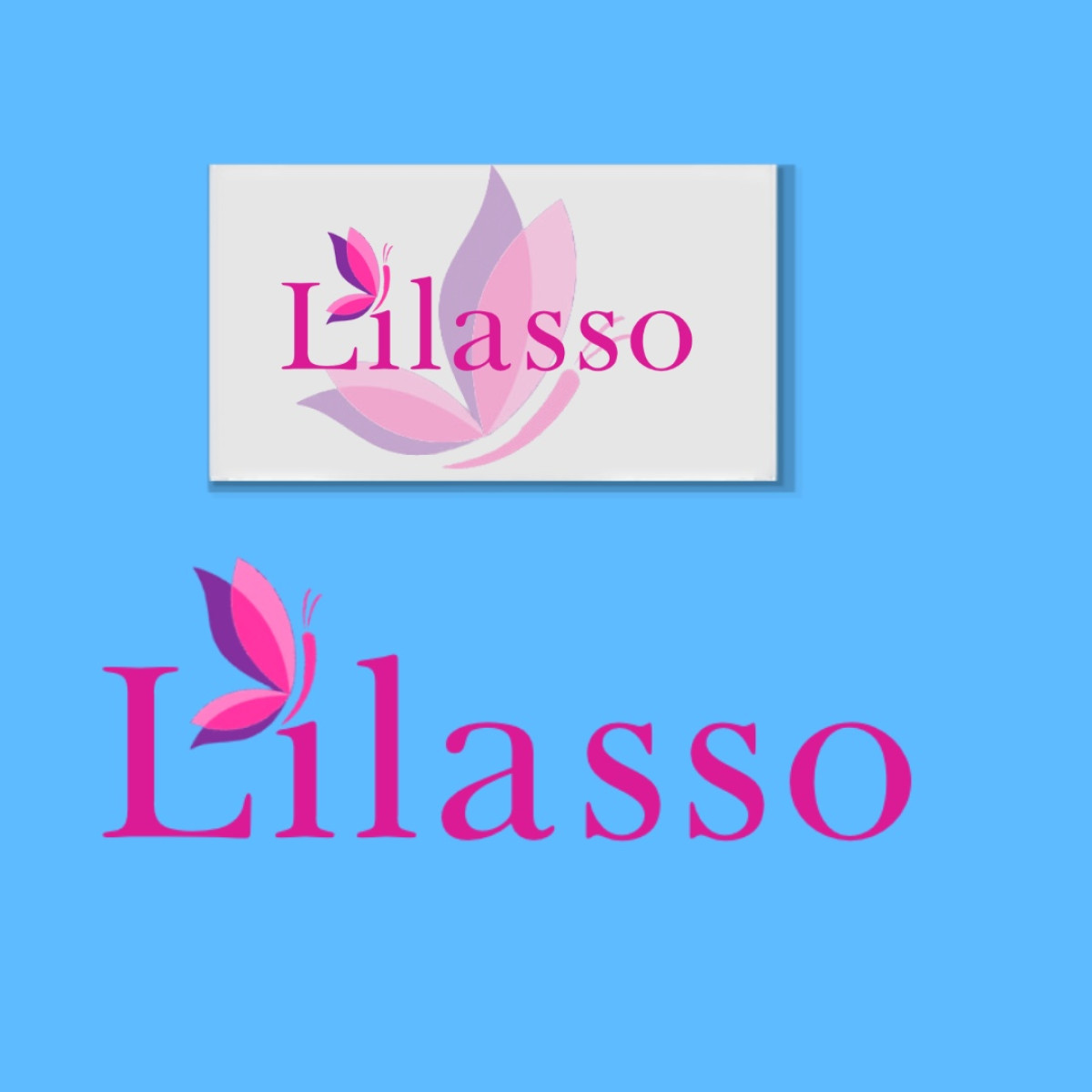 Tasarlayan muka production-''LİLASSO'' MARKASI İÇİN LOGO-KARTVİZİT