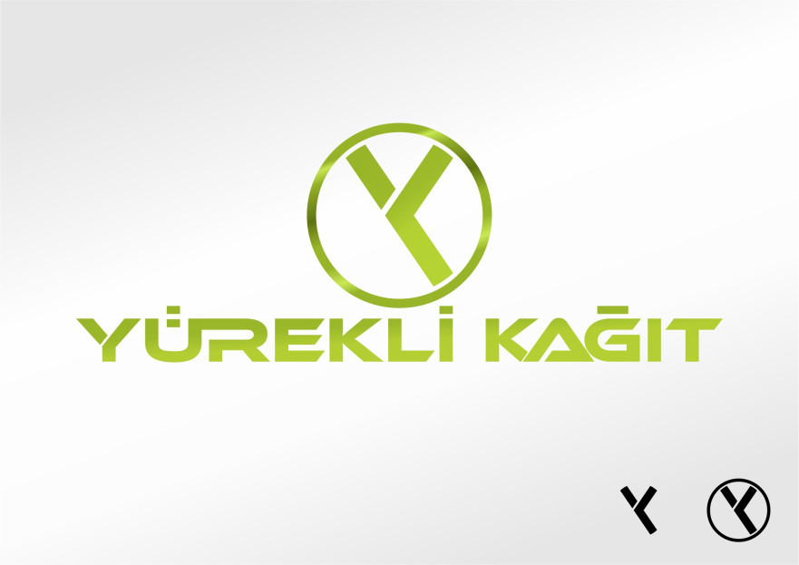 Yürekli Kağıt Yeni Logosunu Arıyor. yarışmasına tasarımcı wAres tarafından sunulan  tasarım 