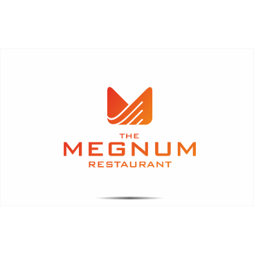 The Megnum Restoranı İçin Logo Tasarım. yarışmasına tasarımcı ErcanH tarafından sunulan  tasarım 