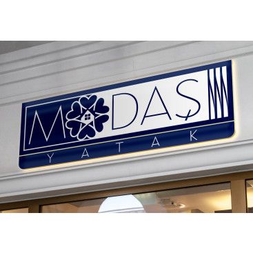 yatak firması için logo tasarımı yarışmasına tasarımcı tufangulsu tarafından sunulan  tasarım 