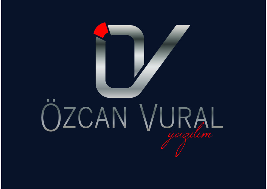 Özcan VURAL YAZILIM Yeni Logo Çalışması yarışmasına tasarımcı ekrempala tarafından sunulan  tasarım 