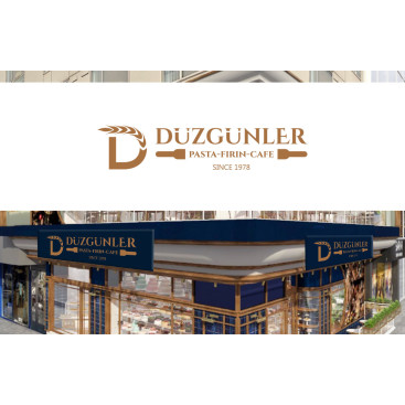 Yeni açılacak unlu mamüller-pastane-cafe yarışmasına tasarımcı Etrah™ tarafından sunulan  tasarım 