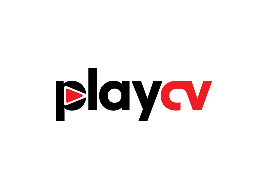 Videolu CV platformu için logo tasarımı yarışmasına tasarımcı merter tarafından sunulan  tasarım 