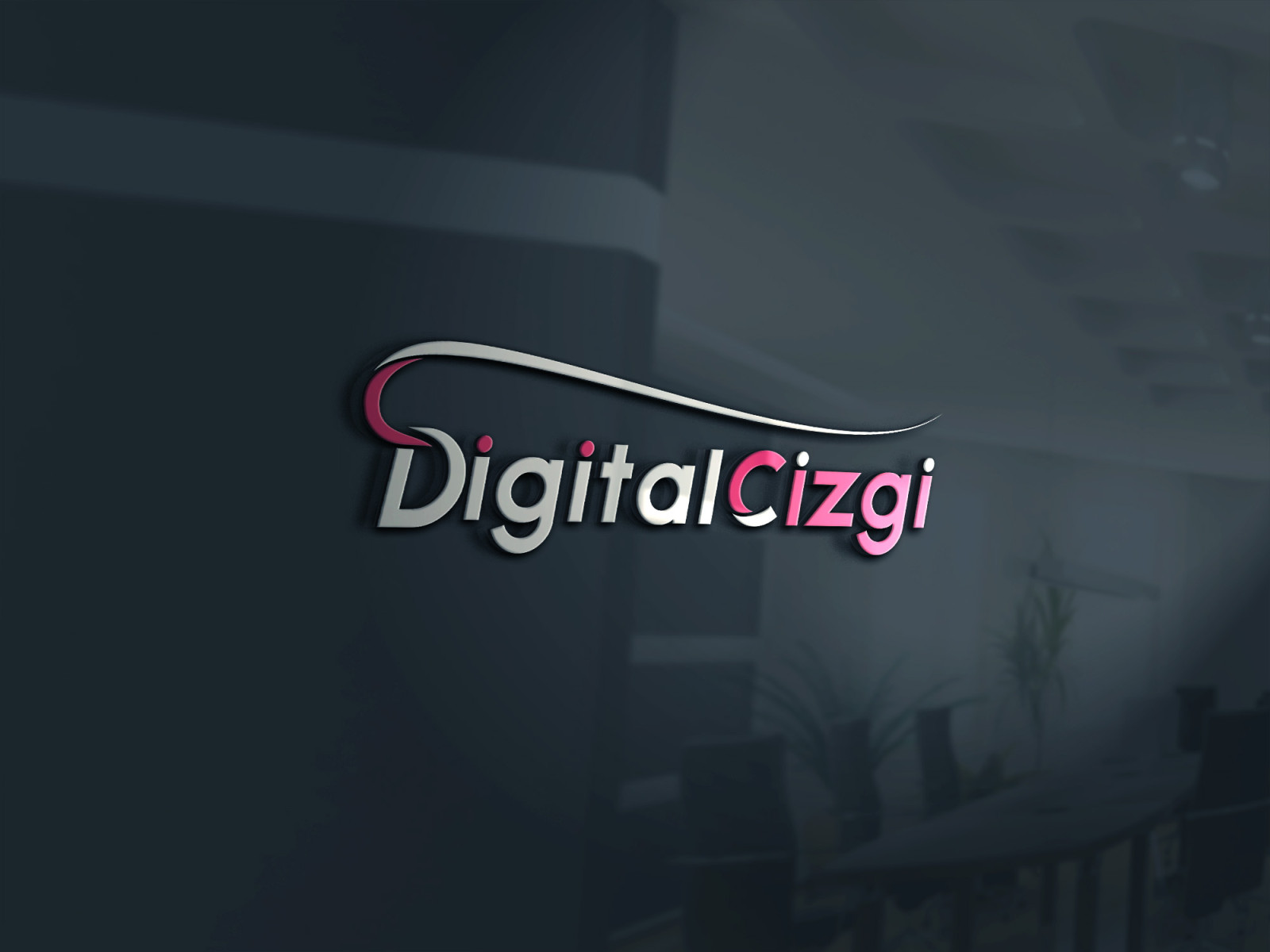 Tasarlayan Etrah™-Digital Çizgi Ajans Sitemiz İçin Logo.