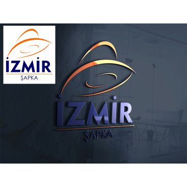 İzmir Şapka Logo Tasarımı yarışmasına tasarımcı menesg tarafından sunulan  tasarım 
