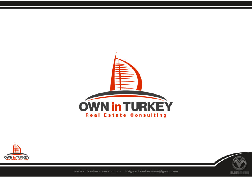 Own In Turkey için Logo yarışmasına tasarımcı volkanKocaman tarafından sunulan  tasarım 