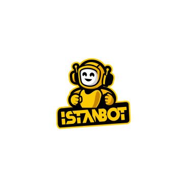 Robot Yarışması Logosu yarışmasına tasarımcı met.emin tarafından sunulan  tasarım 