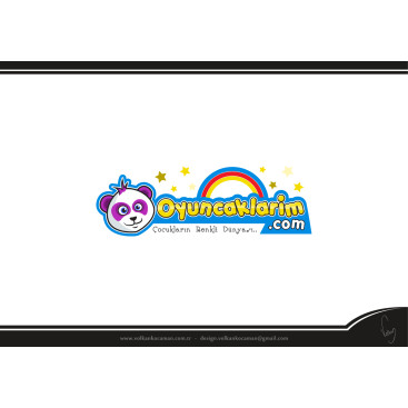 Oyuncak sitemize yeni logo tasarımı  yarışmasına tasarımcı volkanKocaman tarafından sunulan  tasarım 