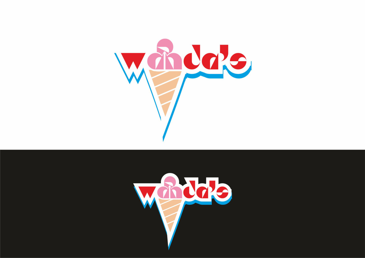 Tasarlayan aysedesign-DONDURMA FİRMASI İÇİN ÖZGÜN LOGO TASARIM