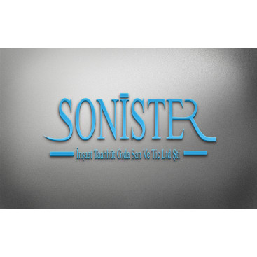 SONİSTER adlı inşaat firmasına logo  yarışmasına tasarımcı altun1411 tarafından sunulan  tasarım 