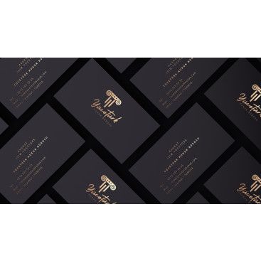 avukatlık ofisine logo ve kart tasarlama yarışmasına tasarımcı Graffin_Bey tarafından sunulan  tasarım 