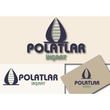 inşaat firmamıza prestijli logo tasarım yarışmasına tasarımcı akmar tarafından sunulan  tasarım 