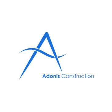 Adonis Construction Logo Tasarımı yarışmasına tasarımcı DCDesign tarafından sunulan  tasarım 
