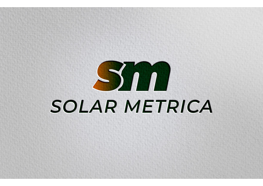 solarmetrica.com İçin Yenilikçi Logo yarışmasına tasarımcı pinkselldesign tarafından sunulan  tasarım 