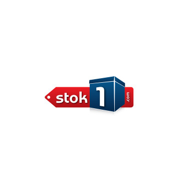 STOK1.COM  E-TİCARET SİTESİ  LOGO  yarışmasına tasarımcı Marina tarafından sunulan  tasarım 