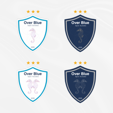 Spor kulübü logosu yarışmasına tasarımcı GK DESIGN tarafından sunulan  tasarım 