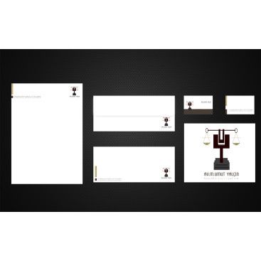 Avukatlık Bürosu Kurumsal Kimlik  yarışmasına tasarımcı s_sarkaya tarafından sunulan  tasarım 