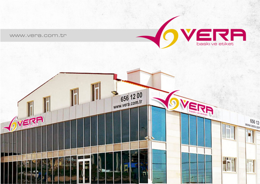 VERA BASKI ETİKET ve REKLAMCILIK SAN TİC yarışmasına tasarımcı E V A ® Studio tarafından sunulan  tasarım 