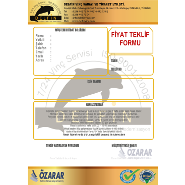 Delfin Vinç Kurumsal Kimlik Tasarımı  yarışmasına tasarımcı charcoal tarafından sunulan  tasarım 