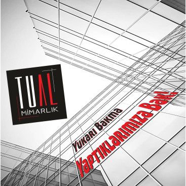 TUAL MİMARLIK - AFİŞ TASARIMI  yarışmasına tasarımcı hbgrafik tarafından sunulan  tasarım 