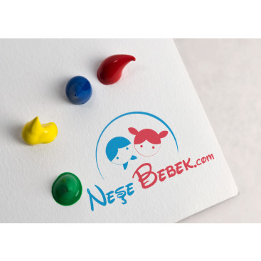 NeşeBebek.com Logo Tasarımı 355x100 px yarışmasına tasarımcı Nil Çekerkeskin tarafından sunulan  tasarım