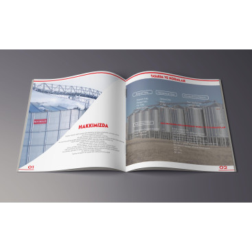 KALİTEMİZİ YANSITAN ÜRÜN KATALOĞU... yarışmasına tasarımcı Thomas Bewick tarafından sunulan  tasarım 