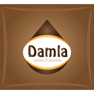 DAMLA Çikolata ve Şekerleme logo tasarım yarışmasına tasarımcı Eldarion tarafından sunulan  tasarım 