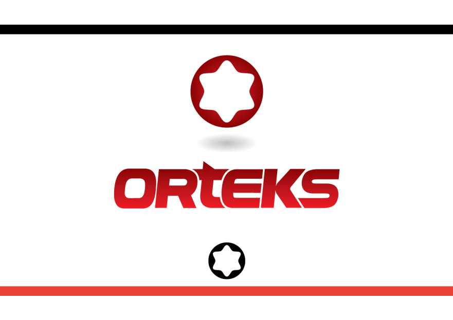 Orteks Logo yarışmasına tasarımcı silence tarafından sunulan  tasarım 