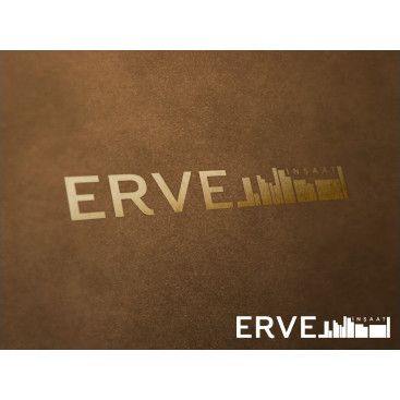 ERVE İnşaat İçin Logo+KurumsalKimlik yarışmasına tasarımcı Tolga tarafından sunulan  tasarım 
