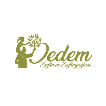 dedem zeytin ve zeytinyağlari için logo yarışmasına tasarımcı merter tarafından sunulan  tasarım 