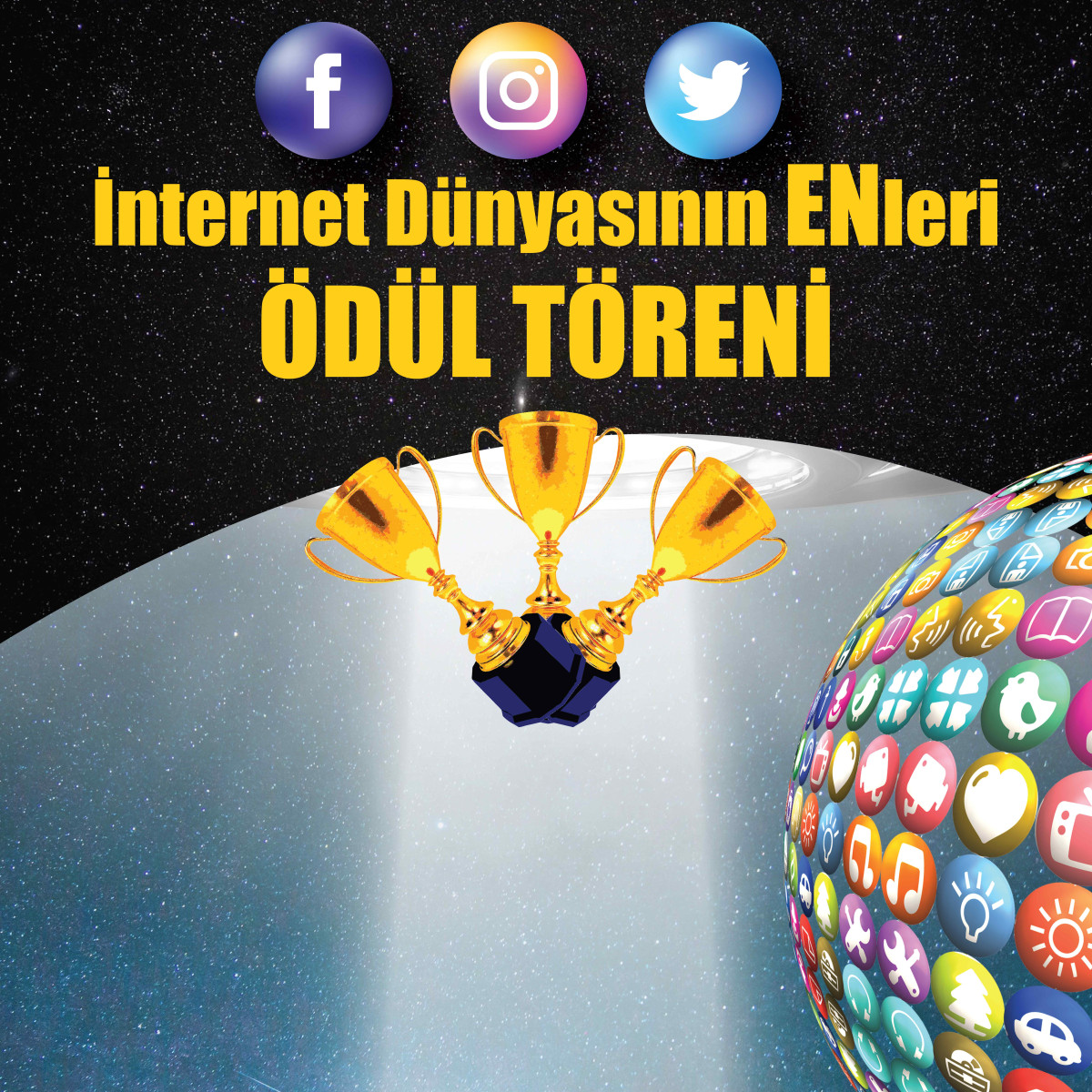 Tasarlayan Ayşen Design-Ödül töreni stand tasarımı