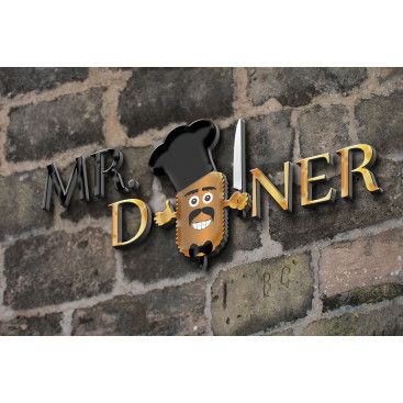 MR DÖNER ' E LOGO TASARIMI yarışmasına tasarımcı GhostSpy tarafından sunulan  tasarım 